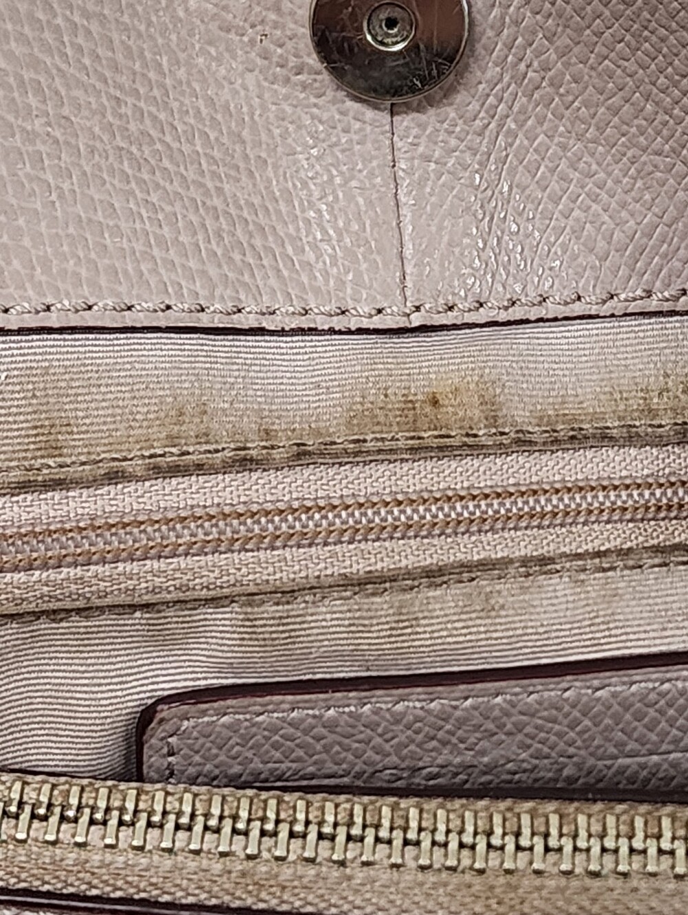 Coach Mini Christie Carryall Leather Satchel Crossbody Bag Taupe - Picture 16 of 16